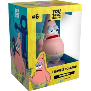 I Have 3 Dollars, 4 Patrick Collectible Figure, Based On Funny Internet Meme, High Detailed Collectible Figure - Youtooz Spongebob Squarepants Collection Based On Cartoon Tv Series
