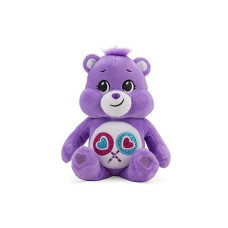 Care Bears 9" Bean Plush (Glitter Belly) - Share Bear - Soft Huggable Material!