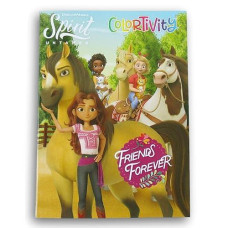 Colortivity Spirit Untamed Coloring And Activity Book - 80 Pages - Cover Varies (42982938)