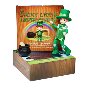 The Lucky Little Leprechaun - A Saint Patrick'S Day Tradition Leprechaun Doll And Storybook Box Set