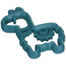 Itzy Ritzy Silicone Baby Teether - BPA-Free Infant Teether with Easy-to-Hold Design and Textured Back Side to Massage and Soothe Sore, Swollen gums, Teal Llama