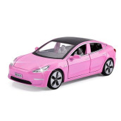 Toy Cars Model 3 Metal Model Cars Diecast Pull Back Car For Boys Toys Age 3 - 8 Years Old (Pink)