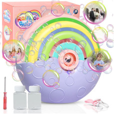 Bubble Machine, Portable Automatic Bubble Blower Machine for Kids