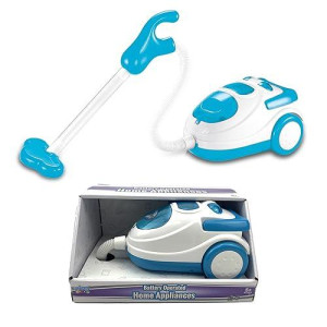 Misco Toys Kids Vacuum Cleaner Appliances, Kids Junior Toy Handheld Vacuum Cleaner With Realistic Action & Sounds For Toddlers, Great Gift For Kids Ages 3 4 5 6 7+ (Blue)