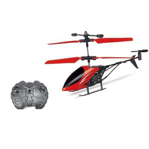 Skidz Rc Helicopter For Kids, Remote Control Helicopter; With Gyro Stabilizer, Lights 2 Channel Aircraft 3D Flight, Boys Ages 8-14 Years Girls 9-16, Indoor And Outdoor For Plane Fans Adults (Blue)