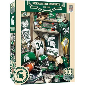 Michigan State Locker Room 500 pc