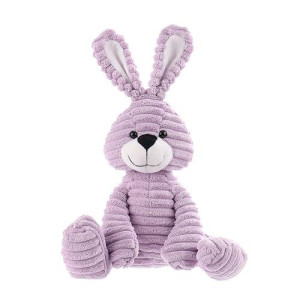 Apricot Lamb Toys Plush Corduroy Rabbit Bunny Stuffed Animal Soft Cuddly Perfect For Child (Purple Bunny,8.5 Inches