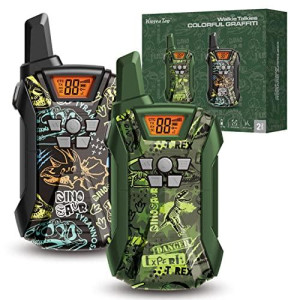 Walkie Talkies For Kids, Long Range Walky Talky, Two Way Radio Kid Toy, Birthday Gift For 3-12 Year Old Girl, Boy And Family For Outdoor, Camping, Hiking