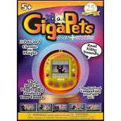 Giga Pets Compukitty & Starcat Electronic Virtual Pet Toy, 2 Pets 1 Device, New Glossy Housing Shell, Classic 90S Compukitty, 3D Pet Live In Motion
