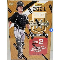 2021 Panini Baseball Elite Extra Edition Baseball Trading Card Blaster Box