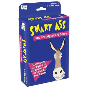 Smart Ass 90S Tuck Box Card Game From University Games, Perfect For Game Night On The Go For 2 Or More Players Ages 12 And Up