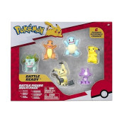 Bizak Pokemon Multipack 6 Figures, Pack With 6 Pokemon Favorites With Incredible Finishes (63222684)
