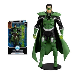 Mcfarlane Toys - 7-Inch Parallax Green Lantern Figure - Dc Multiverse Figures - Based On Dc Comics- Gold Label Hal Jordon Action Figure - 22 Moving Parts - Collectable Art Card Included