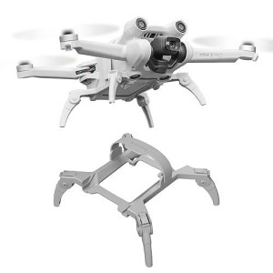 Fpvtosky Landing Gear For Dji Mini 3 Pro, Dji Mini 3 Pro Drone Spider Leg Foldable Extension Kit, Dji Mini 3 Pro Accessories (Gray)