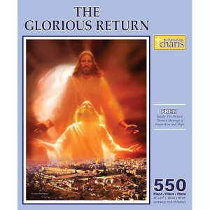 Christian Puzzle Red White And Brown 24Inch X 18Inch