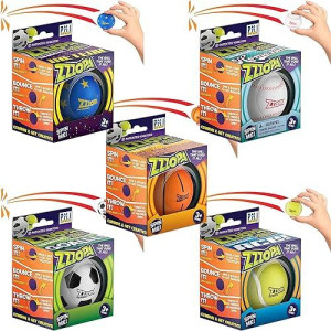 Original Zzzopa Fidget Balls | Fidget Toys For Kids: Spin It, Bounce It, Throw It! | 1/20 Collectibles | 6 Cm | Fidget Stress Ball Kids� Toys By P.M.I. (Bundle)