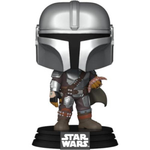 Funko Pop! Star Wars: The Book Of Boba Fett - The Mandalorian With Pouch