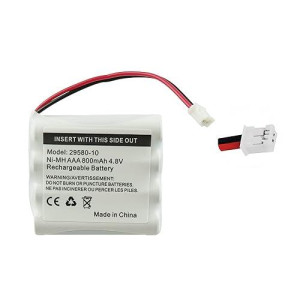 800mAH Battery Replacement Rechargeable for Summer Infant Baby Monitor 29580 29590 29610 29620 29630 29710 29740 29790 29940 29580-10 Monitor Radio 48V Repair Power Issue