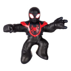 Heroes of goo Jit Zu Marvel Miles Morales Spider-Man Hero Pack - Super gooey Metallic goo Filled Marvel 45 Tall Hero