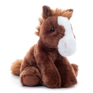 The Petting Zoo Floppy Horse Stuffed Animal Plushie Gifts For Kids Wild Onez Wildlife Animals Horse Plush Toy 8 Inches
