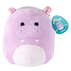 Squishmallows Original 10-Inch Hanna The Graduation Hippo - Official Jazwares Plush - Collectible Soft Squishy Hippo Stuffed Animal Toy - Gift For Kids, Girls & Boys