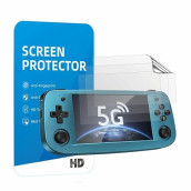 Mihence [ 3Pcs Compatible For Rg503 Screen Protector, Pet Hd Protective Film For Rg503 Handheld Game Console 4.95 Inch