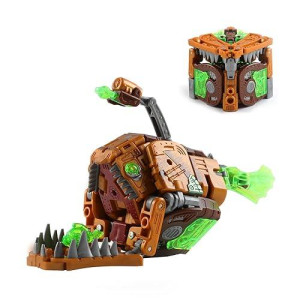 52Toys Deformation Toy Beastbox Series Bb-42 Rustypiece, Robot Deformation Toys For 8 Year Old Boy Gift, Fish Action Figures
