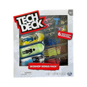 Tech Deck Sk8Shop Bonus Pack Mini Finger Skateboard Multi (Girl (Sk8Shop Bonus Pack))