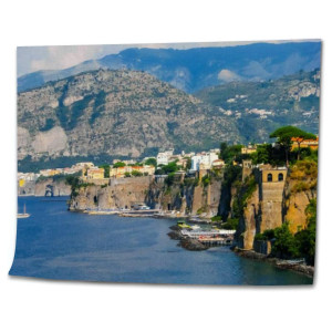 Oepwqiwepz View Coast Sorrento Italy Diy Digital Oil Painting Set Acrylic Oil Painting Arts Craft Paint By Number Kits For Adult Kids Beginner Children Wall Decor