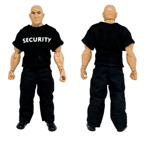 Security Guard For Wwe Wrestling Action Figures