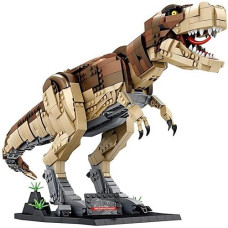 Liberty Imports 1811 Piece Dinosaur World Tyrannosaurus Rex Building Block Toy Set, Stem Build Your Own Jurassic T-Rex Brick Set For Kids, Adults