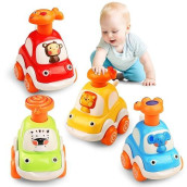 Alasou Animal Car Baby Toys For 1 2 Year Old Boy|First Birthday Gifts For Toddler Toys Age 1-2|1 2 Year Old Boy Birthday Gift For Infant Toddlers