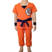 Lito Angels Toddler Boys Anime Cosplay Costume Clothing Set Dress Up Size 3T To 4T, Orange (Tag Number 07)