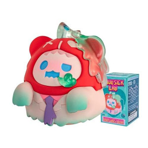 Beemai Ghost Bear Lovesick Lab Series 3Pc (No Repeat) Random Design Cute Figures Desktop Ornament Collectible Toys Birthday Gifts
