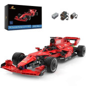 Jmbricklayer F1 Rc Race Cars Building Sets, Moc Remote Control Car Building Blocks, Cool Collectible Model Car Kits Building Toys, Vehicle Gifts For Men Boys Teens Adults(1065 Pieces)