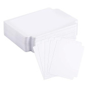 Savita 50Pcs Card Dividers, Card Sorting Dividers With Tabs Plastic Divider Cards Separators Trading Card Organizer For Games Sports Supplies, 3.7X2.7Inch