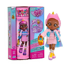 Cry Babies Bff Jassy Fashion Doll With 9+ Surprises Including Outfit And Accessories For Fashion Toy, Girls And Boys Ages 4 And Up, 7.8 Inch Doll, Multicolor