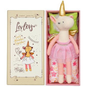 Levlovs Easter Gift Ballerina Unicorn Doll Baby Unicorn Mouse In A Matchbox And Friends Toy Baby Registry Gift (Unicorn Bella)