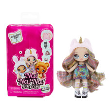 Na! Surprise Minis Series 1-4'' Fashion Doll Mystery Packaging With Confetti Surprise, Includes Doll, Outfit, Shoes, Poseable, Great Toy Gift For Kids Girls Boys Ages 5 6 7 8+ Years (587187)