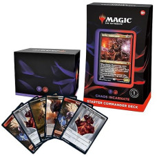 Magic: The gathering Starter commander Deck - chaos Incarnate (Black-Red)