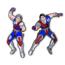 Icon Heroes G.I. Joe Tomax X Xamot Retro Pin Set (Previews Sdcc Exclusive)