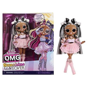 Lol Surprise Omg Sunshine Doll With Color Changing Hair, Fashions, Accessories - Gift For Kids 4+