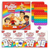 The Fidget Game Kindergarten Learning Bundle - Learn To Read In Weeks, Master 500 Flash Cards - High-Frequency Dolch Sight Words, Numbers, Addition & Subtraction & Shapes - For Pre-K To Grade 3
