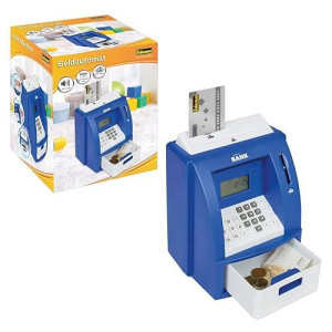 Idena 50060-Digital Money Box For Children With Sound, 50060, Blue