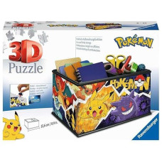 Ravensburger 3D Puzzle 11546 - Pokmon Storage Box - 216 Pieces - Practical Organiser For Pokmon Fans From 8 Years