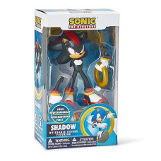 Sonic The Hedgehog Action Figure Toy - Shadow Figure With Sonic, Knuckles, Amy Rose, And Shadow Figure. 4 Inch Action Figures - Sonic The Hedgehog Toys