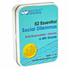 52 Essential Social Dilemmas: Skills For Kids & Teens To Thrive In Middle School - Conversation Cards Created By Teachers & Counselors For Family, Classroom, Counseling, Therapy Game (6-8 Grade)