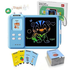 Talking Flash Cards With Lcd Drawing Tablet, 224 Sight Words Autism Sensory Toddler Toys For Kids 2 3 4 5 6 Year Old Boys Girls,Educational Learning Toys Gifts For Kids Age 2 3 4 5 6