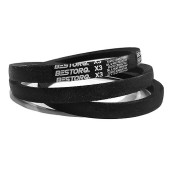 Bestorq A28 Or 4L300 V-Belt, Classic Wrapped Rubber X3 V-Belt, Black, 30" Outside Circumference X .51" Width X .34" Height, Pack Of 3