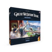 Great Western Trail 2Nd Edition Rails To The North Board Game Expansion | Cowboy Themed Strategy Game For Adults And Kids | Ages 12+ | 1-4 Players | Average Playtime 75-150 Mins | Made By Eggertspiele